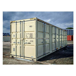 Conteneur à accès latéral de 40 pieds de haut |   Côté ouvert à 4 portes |   Unité ISO robuste pour l'exportation mondiale - Product Image 2