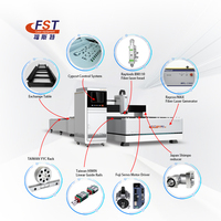 Mesin pemotong Laser serat Laser, 1kw 1,5 kW 2KW CNC Platform pertukaran pelat logam lembar logam mesin pemotong serat Laser harga