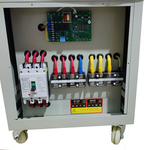 Stabilisateur SVC à contrôle de tension automatique triphasé SBW-60KVA à haut rendement avec noyau en cuivre pour courant alternatif - Product Image 3