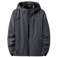 Veste de randonnée unisexe imperméable et coupe-vent personnalisée 800g, veste d'extérieur décontractée à marque privée jusqu'à 7XL, OEM clé en main 10 couleurs