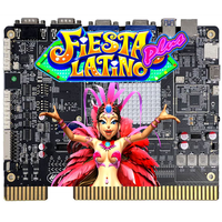 HET Fiesta Latino Plus Carte de jeu de compétences avec fonction Wild simple et double, Carte PCB espagnole à monnayeur pour machine de jeu d'arcade