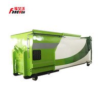 La Chine fabrique un compacteur de déchets de 18 mètres cubes pour la collecte des déchets compacteur de déchets hydraulique