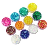 Gel Pailleté Liquide Iridescent Effet Glow-in-the-Dark pour Visage, Yeux et Corps – Idéal Maquillage de Fête et Fournitures de Soirée – Offre Spéciale