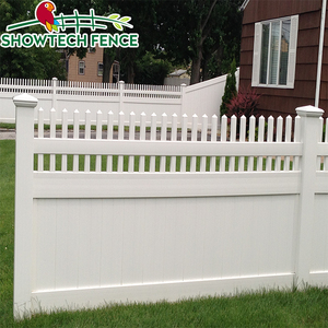 Supports de garde-corps en vinyle plastique PVC pour clôture de jardin/clôture de confidentialité en PVC/tringle à vignes/clôture pour enfants, treillis et portails non revêtus gratuits - Product Image 2