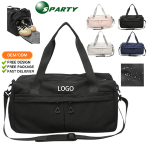 HighQuqlity New Design Sports and Fitness Wet and Dry Separation Black Gym Bag <strong>Large</strong> Capacity Waterproof Sports Travel <strong>DuffleBag</strong> - Product Image 2