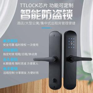 Wenxun Smart Door <b>Lock</b> S016F Fingerprint And Card Access For Apartments Hotels Rental Properties - Product Image 3
