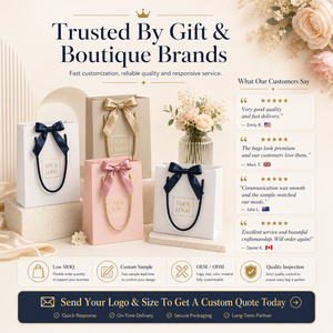 Sacs en Papier Personnalisés Imprimés Luxe en Carton Noir <span class=keywords><strong>Kraft</strong></span> <span class=keywords><strong>Sac</strong></span> <span class=keywords><strong>Cadeau</strong></span> Avec Poignée en Ruban pour Shopping avec Votre Propre Logo - Product Image 6