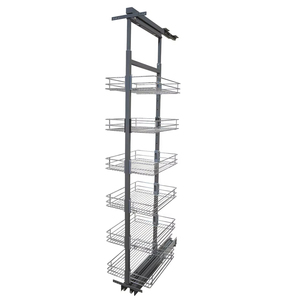 Modern Design Pull-Out <b>Storage</b> Cabinet Rack Organization Pantry <b>Unit</b> Basket for <b>Kitchen</b> Easy In-Cabinet Organization <b>Kitchen</b> Pul - Product Image 3