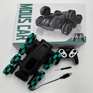 Robot chien intelligent télécommandé T55 2.4G en plastique, voiture électrique de cascades avec rotation à 360 degrés et télécommande, portée de 30 m pour enfants - Product Image 2