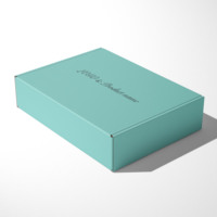 Boîte d'emballage avion personnalisable à prix abordable pour cosmétiques en carton ondulé