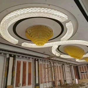 Custom Adjustable Crystal Art Chandelier for Luxury Hotel Lobby and Sales <strong>Office</strong>; High-end Unique <strong>Lighting</strong> <strong>Fixture</strong> 5kg - Product Image 4