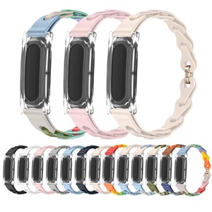 NUEVA Correa de Silicona para <span class=keywords><strong>Google</strong></span> Fitbit Air, Correa de Reloj Inteligente de Goma, Correa Colorida para Mujeres y Niñas - Product Image 1