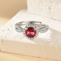 Nouvelle Collection 2026 : Bague Femme Double Rangée Torsadée Creuse Ronde, Fournisseur Direct Fabricant de Bijoux de Mode