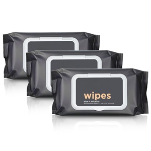 Toallitas Húmedas Personalizadas con Logotipo, Toallitas de Limpieza para Abayas al por Mayor con Ingredientes de Origen Vegetal - Product Image 1