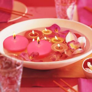 Bougies flottantes sans goutte de 3 pouces, brûlant de 7 à 8 heures, pour centres de table de mariage, vases cylindriques, décoration de fête et de maison - Product Image 5