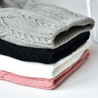 Chapeaux en tricot pour femmes, couvre-chef personnalisé avec pompon en fourrure, chaud, Double couche, vente en gros, nouvelle collection d'hiver