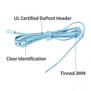 Câble d'extension personnalisé Dupont L813 2 broches 2,54 mm mâle-femelle avec faisceau de câbles 20/22/24 AWG pour éclairage LED de meubles - Product Image 5