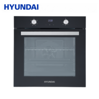 Four électrique encastrable HYUNDAI 72L avec fonction vapeur, ventilateur assisté, grill, cuisson conventionnelle et à convection, 6 modes de cuisson, nettoyage facile, four à pâtisserie