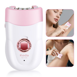 Appareil d'épilation corporelle sans fil portable pour femmes KD-172A, rechargeable par USB, étanche IPX6, pour utilisation en voiture et en camping-car - Product Image 4