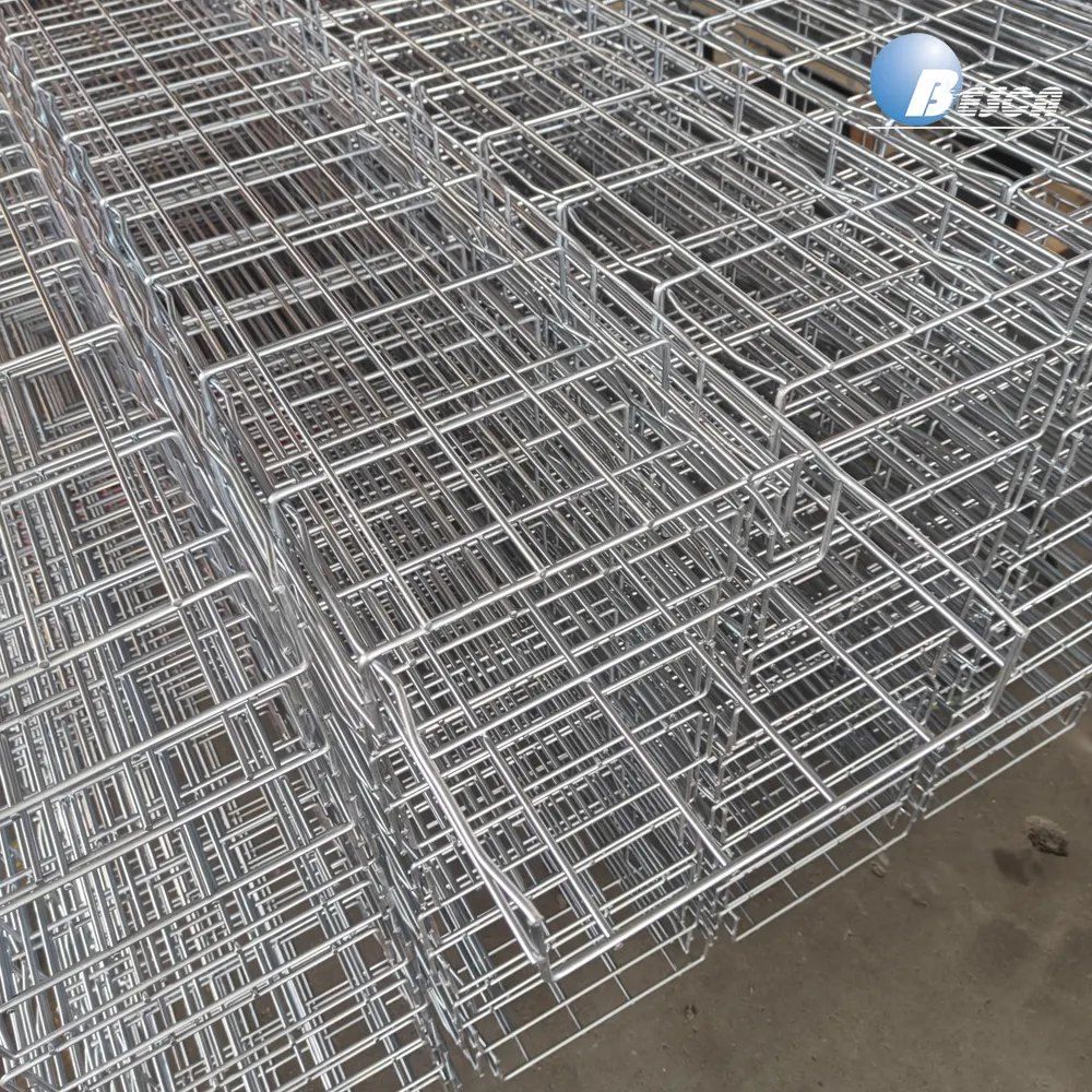Steel Galvanized Wire Mesh Cable Tray Hanging Cable Tray