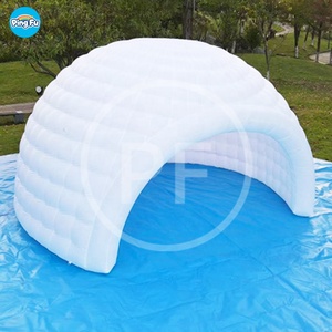 เต็นท์โดมทรงโดมเป่าลมแบบพกพาสำหรับงานแสดงสินค้างานโฆษณาตามสั่ง - Product Image 1