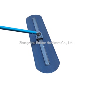 Carbon Màu Xanh Lưỡi Thép Tay Công Cụ Bê Tông Hoàn Thiện Fresno Trowel Với Bull <span class=keywords><strong>Float</strong></span> Màu Xanh Tàu Chở - Product Image 3