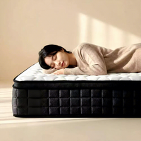 Matelas à ressorts ensachés extra large, MOQ flexible, emballé sous vide, en mousse écologique, mobilier de chambre, vente en gros usine Yize