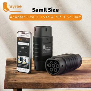 Adaptateur de prise de chargeur EV Feyree New GBT vers Type 2 7kW/22kW AC mural 1/3 phase, station de charge EV, marque chinoise - Product Image 6