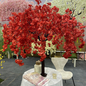 IFG Albero Artificiale <span class=keywords><strong>da</strong></span> <span class=keywords><strong>Interno</strong></span> di Alta Qualità, Altezza 1m/1.25m, Albero di Ciliegio in Fiore <span class=keywords><strong>da</strong></span> Tavolo - Product Image 6