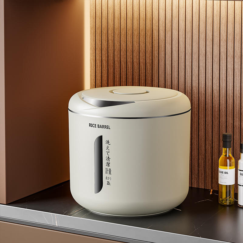 Grand seau à riz rond