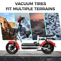 Source d'usine Vélo électrique à deux roues pour adulte Scooter électrique Little Prince Design Pratique 48V 400W Exclusif transfrontalier