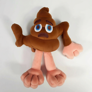 Nuevos juguetes de peluche engañosos, <span class=keywords><strong>figuras</strong></span> de palo de madera, lindos zapatos para correr, muñecas de tiburón, divertidas muñecas de peluche - Product Image 5