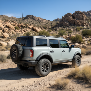 Support d'antenne en caoutchouc noir pour charnière de hayon Ford Bronco 2021-2023 - Product Image 2