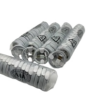 Câble de données USB Type-C 2.4A à charge rapide, blanc, 1m/2m, blindage tressé TPE/PVC, conducteur en cuivre pur, pour micro-caméra (vente en gros)