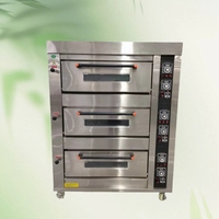 Four multifonctionnel électrique professionnel en acier inoxydable 2026 à 2, 4 ou 6 plateaux pour cuisine commerciale