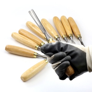 Bộ Đục Gỗ Khắc 12 Cái Có Tay Cầm Bằng Gỗ Cho Chế Biến Gỗ - Product Image 5