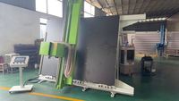 Sierra vertical CNC de doble hoja para corte en V de paneles de aluminio compuesto (ACP), madera contrachapada y MDF con certificación CE