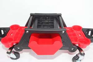 Meilleur <span class=keywords><strong>prix</strong></span> de gros Détaillant Mécanicien Tabouret avec outils de réparation Plateau Roller Chair pour l'entretien des véhicules Outils de nettoyage de voiture - Product Image 2