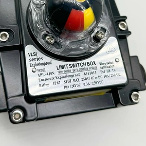 Caja de interruptores de límite neumáticos APL-410N, a prueba de explosiones, de plástico, con monitor IP67, 250 VCA/CC - Product Image 1