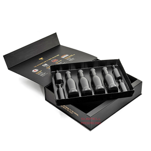 Boîte d'emballage personnalisée vide 2 couches <span class=keywords><strong>Magnum</strong></span> Wine Champagne avec boîte à tiroir à truffes - Product Image 1