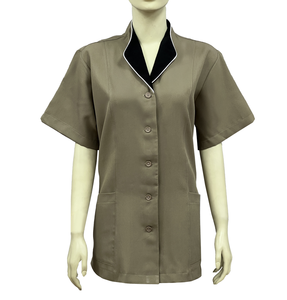 Uniforme de ménage de bureau pour femmes Blouse Logistique Vêtements de travail pour nettoyeurs d'hôtel et personnel de propriété - Product Image 3