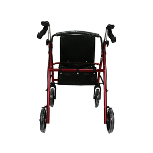 Junneng JN612LH Aluminum <strong>Frame</strong> Assisted <strong>Walking</strong> Wheelchair Adult Disability Walker <strong>With</strong> <strong>Seat</strong> Labor Saving Rollator <strong>with</strong> Basket - Product Image 5