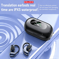 Casque sans fil Bluetooth Lenovo ERAZER XF60 AI 165, écouteurs de type crochet d'oreille OWS, réduction intelligente du bruit, pour des appels de haute qualité