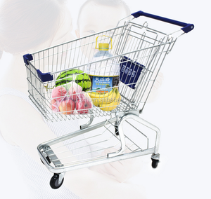 Carrito de compras de supermercado, 80L, novedad, fábrica - Product Image 6