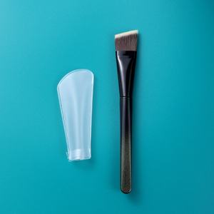 Pinceau de maquillage ultra-fin sans trace, non comédogène, à prix réduit, de qualité supérieure, à tête plate polie, pour fond de teint - Product Image 3