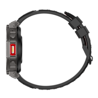 Montre connectée pour homme HT52, écran IPS 1,56 pouce, batterie 1000 mAh, boussole, lampe de poche, appels Bluetooth, étanche IP68, suivi de santé, OEM ODM