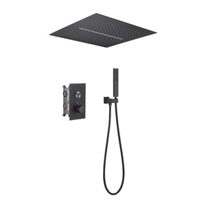 Doccia a Cascata da Soffitto per Esportazione Transfrontaliera, a Tre Funzioni, a Temperatura Costante, a Incasso, Montaggio a Parete, Quadrata - Product Image 5