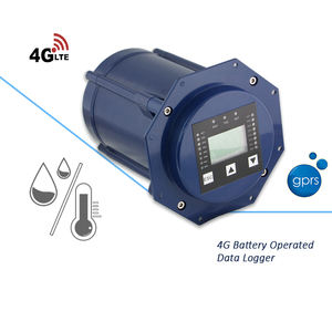 Environmental IP68 Waterproof Battery Operated 4g DataLogger temperature and humidity data logger - Product Image 1