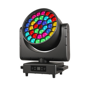 ไฟหัวขยับกันน้ำ Jiechuang Bee Eye 37 ดวง IP65 สำหรับงานกลางแจ้ง แสงสีสำหรับเวที งานแต่งงาน บาร์ เปลี่ยนสีได้ - Product Image 5