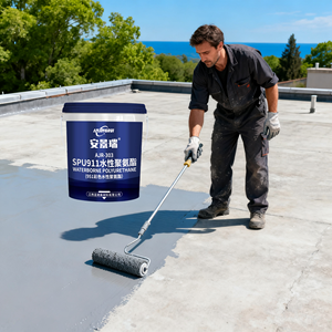 <span class=keywords><strong>Prix</strong></span> d'usine Vente en gros SPU 911 Polyuréthane Revêtement imperméable pour bâtiment en béton Polyuréthane PU Revêtement de toit <span class=keywords><strong>Réparation</strong></span> de <span class=keywords><strong>fuite</strong></span> - Product Image 1